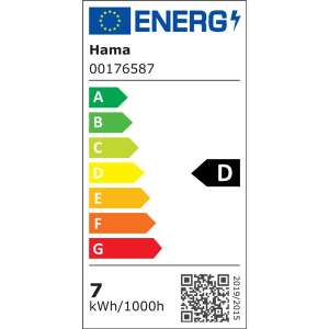 Hama 176587 E27 7W smart "fibre" Wifi LED-Glühbirne 82982030