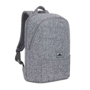 RivaCase 7962 Laptop Rucksack 15,6 Zoll Hellgrau, Seitenansicht - Laptop-Rucksäcke