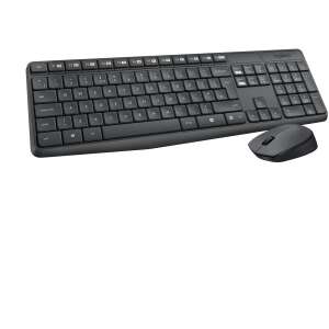 Logitech MK235 Wireless Keyboard and Mouse Combo, black - Keyboard