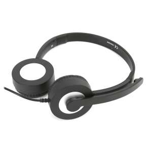 FreeStyle FH-5400 fekete headset, ferde nézet - Platinet