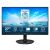 Philips 271V8L 27 inch Full HD monitor front view with features