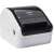 Brother QL-1100c label printer, white, angled view