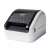 Brother QL-1100c label printer, white, angled view