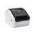 Brother QL-1100c label printer, white, angled view