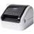 Brother QL-1100c label printer, white, angled view