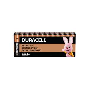 Baterii alcaline Duracell AAA 24 buc/mpachet 5000394160118 71933301 Baterii si acumulatoare