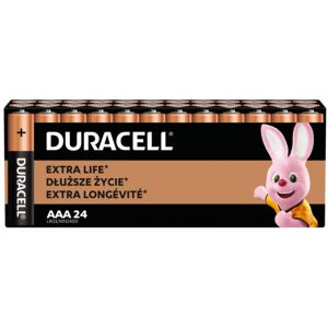 Duracell AAA Alkaline Batterien, 24er Pack, langanhaltende Leistung - Duracell Batterien