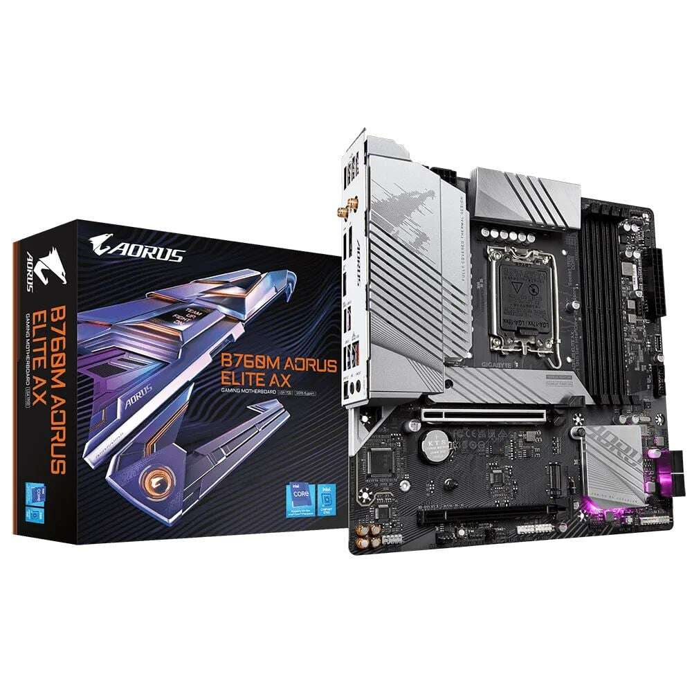 Gigabyte B760M AORUS ELITE AX B760M AORUS ELITE AX