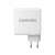Canyon H-100 100W-os 4-portos falitöltő USB-C és USB-A portokkal, fehér