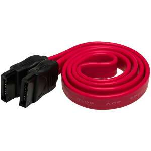 Akyga AK-CA-27 SATA III 6GBs 50cm cable, red, for connecting hard drives and SSDs - Cable