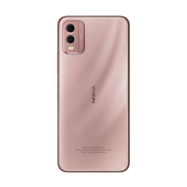 Nokia c32 4g 64gb 4gb ram dual sim mobiltelefon, rózsaszín 