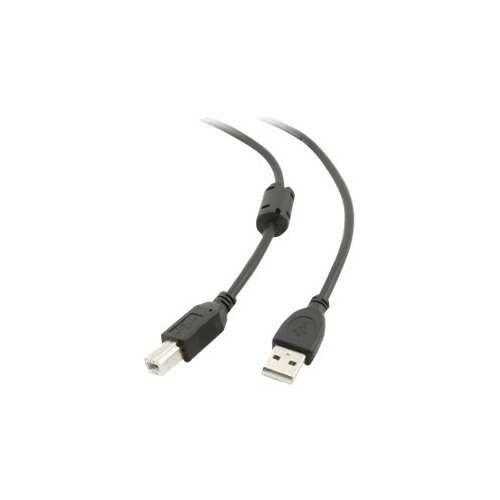 Gembird USB A to B printer cable with ferrite core, 1.8m black