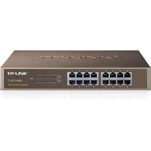 TP-Link TL-SF1016DS 16 portos 10/100Mbps gyors Ethernet kapcsoló - TP-Link