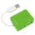 LogiLink Smile Hub USB 2.0, 4 porty, zielony