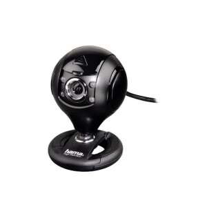 Webcam Hama Spy Protect, negru, de înaltă definiție, 720p, 1,3 megapixeli - Camere web