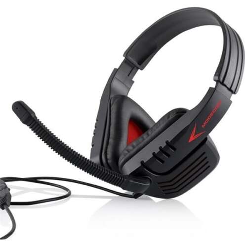 Modecom MC-823 Ranger Gamer Headset Black/Red, gaming headphones with microphone