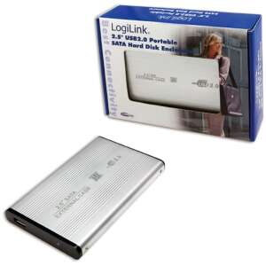 Logilink 2,5" SATA USB 2.0 Aluminium Silver UA0041A 84439273 