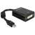 DeLock mini DisplayPort - DVI adapter, fekete