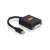 DeLock Mini DisplayPort auf DVI Adapter, schwarz, 65098