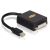 DeLock mini Displayport 1.1 Stecker > DVI-I (Dual Link) (24+5) Buchse Passiv Adapter Schwarz 65098 62485188