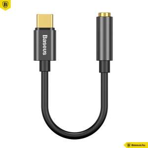 Baseus L54 USB-C na 3,5 mm jack audio adaptér, čierna, CATL54-01 - Baseus