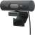 Logitech BRIO 505 webcam, black, ultra-wide field of view, 1080p HD video, built-in microphone