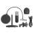 Trust GXT 252 Emita microphone accessories: pop filter, shock mount, foam cover