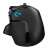 Logitech G502 Lightsync RGB Wired Gaming Mouse, Black, back view