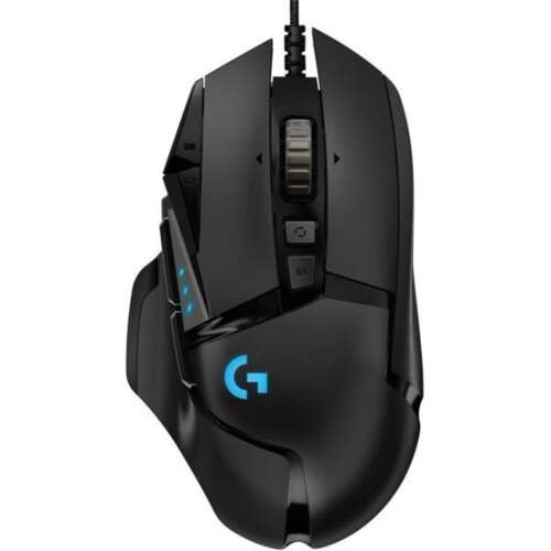Logitech G502 Lightsync RGB Wired Gaming Mouse, Black