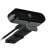 Logitech BRIO 4K Ultra HD webcam, black, angled view with USB cable