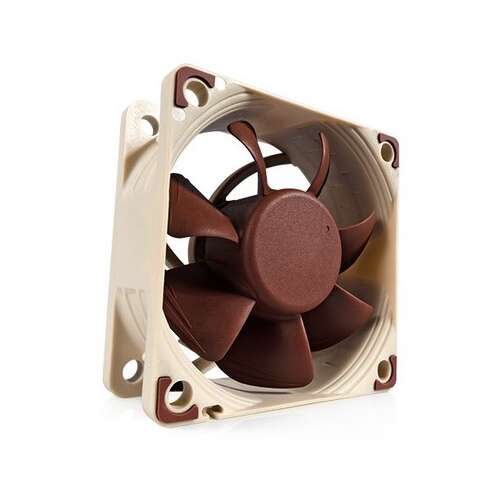 Noctua NF-A8 FLX 80mm PC fan, brown and beige, 3-pin connector