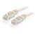 Patchcord kat.6 UTP 0,5m szary Fluke Passed Lanberg 62493588