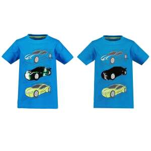 Blue Seven póló átfordítható flitteres autós 2-3 év (98 cm) 62494392 Gyerek pólók - 2 - 3 év