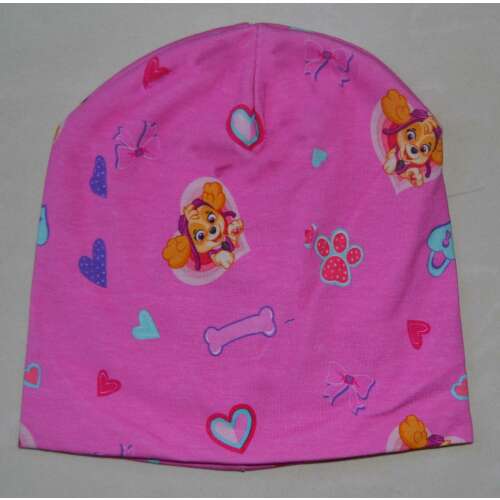 Pălărie din bumbac roz Nickelodeon Paw Patrol Skye pentru fete de 2-4 ani