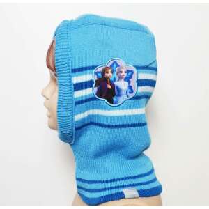 DISNEY Frozen 3-6 ani pălărie de iarnă din tricot albastru cu Elsa și Anna - Caciuli pentru copii, seturi
