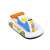 Bestway inflatable car pool float with handle, white, blue, yellow, orange