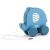 Viga PolarB Elephant Wooden Pull Along Toy