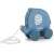 VIGA blue elephant pull-along toy
