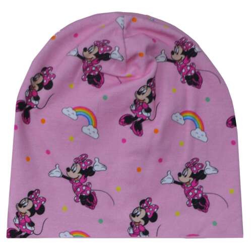 Caciula roz Minnie Mouse pentru copii, 4-7 ani