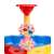 Къс план на масата за игра с вода и пясък Toyz Activity Bali, показваща фунията за наливане на вода