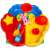 Toyz Activity Bali water and sand table for kids, with colorful design and 7 accessories, top view