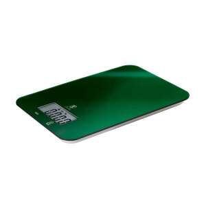 Berlinger Haus Emerald Collection digitale Küchenwaage mit LCD-Display, grün, schräge Ansicht - Berlinger Haus