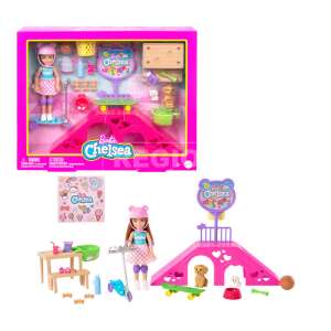 Mattel: Barbie Chelsea skateboardový park (HJY35) 62528742 Bábiky