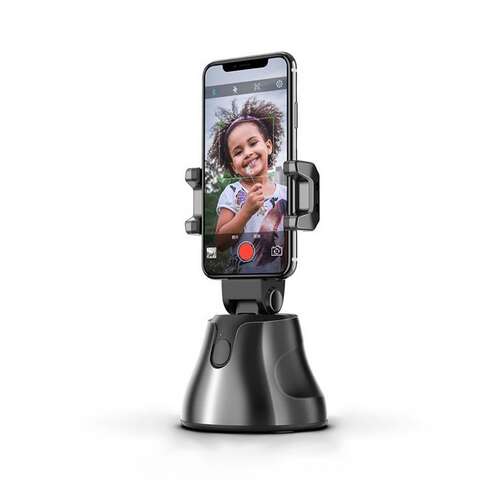 Intelligens 360°-os telefontartó állvány / objektum-, és arckövető funkcióval