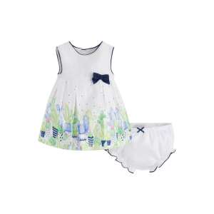 Mayoral fehér, kaktusz mintás lány ruha – 75 cm 62540553 Kislány ruha
