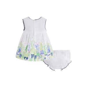 Mayoral white, cactus print girl dress – 75 cm 126757435 - Girls' Dress