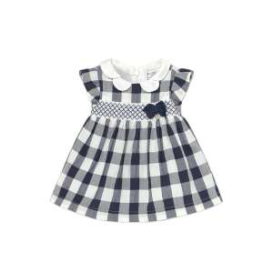 Mayoral fehér-kék kockás bébi lány ruha – 70 cm 62540593 Kislány ruha