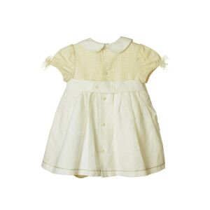 Mayoral white/beige baby girl dress – 74 cm 126757144 - Girls' Dress