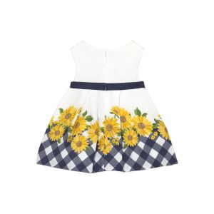 Mayoral white, sleeveless, floral girl dress – 70 cm 126757141 - Girls' Dress