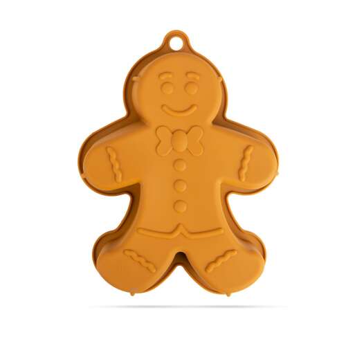 Formă de copt din silicon în formă de om de turtă dulce, 26 x 19 x 5 cm